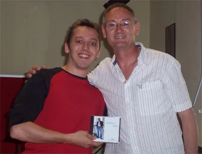 Avec Michael Jones, Cavaillon